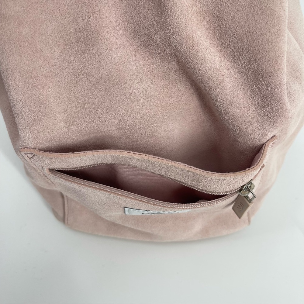 UGG Australia Nordie Light Pink Suede Mini Backpack Purse Cottagecore Coquette - Picture 12 of 15